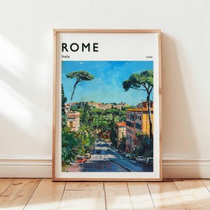 Póster de Roma, Impresión de viaje a Italia, Arte mural europeo, Decoración del Coliseo, Regalo de viaje a Roma, Impresión de paisaje urbano, Póster de Italia, Arte de viaje a Italia