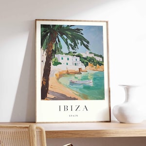 Ibiza Poster, Spain Poster, Ibiza Wall Art, Ibiza Prints, Ibiza Decor, Spanish Poster, Ibiza Print, Ibiza Art Print, Ibiza Travel Print