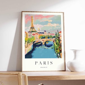 パリのポスター、フランスのプリント、パリの壁アート、パリの地図の装飾、ミニマリストのパリのポスター、フランスの都市のスカイラインのプリント、モダンなパリの旅行アート