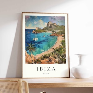 Ibiza Poster, Spain Poster, Ibiza Wall Art, Ibiza Prints, Ibiza Decor, Spanish Poster, Ibiza Print, Ibiza Art Print, Ibiza Travel Print