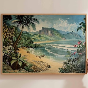 Brazil Poster, South America Travel Print, Brazilian Wall Art, Latin America Decor, Brazil Landscape Print, Brazil Tropical Art Decor