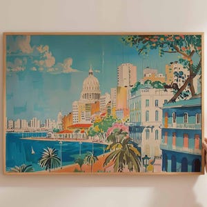 Buenos Aires Poster, Argentina Travel Print, South America Wall Art, Argentinian Decor, Buenos Aires Skyline Print, Argentina Travel Art