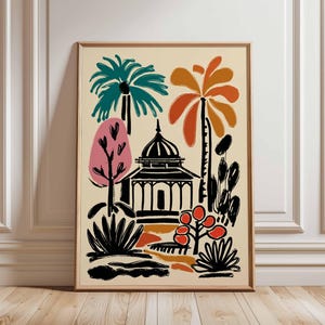 Regents Park Poster, London Travel Poster, Regents Park Wall Art, London Park Print, UK City Poster, British Nature Art, London Decor Print
