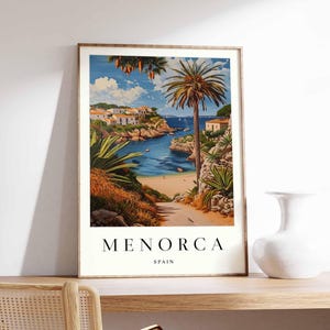 Menorca Poster, Spain Poster, Menorca Wall Art, Menorca Prints, Menorca Decor, Spain Wall Art, Menorca Print, Menorca Art Print