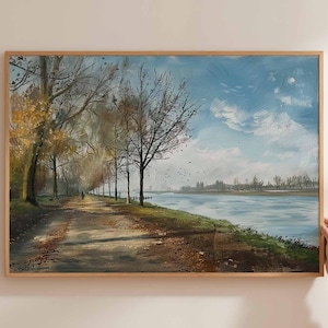 Düsseldorf poster, Duitsland reisprint, Duitse stad muurkunst, Rijn decor, Düsseldorf reiskunst, Europese stadsgezicht print