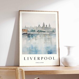 Liverpool Poster, UK Poster, Liverpool Wall Art, Liverpool Prints, Liverpool Decor, UK Wall Art, Liverpool Print, Liverpool Art Print