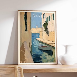 Bari Poster, Italy Poster, Bari Print, Italian Wall Art, Bari Wall Art, Italy Print, Bari Decor, Travel Poster, Bari Art Print, Bari Art