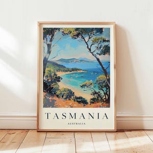 Tasmanien Poster, Australien Reise Druck, Insel Wandkunst, Wildnis Dekor, Natur Druck, Tasmanien Reise Geschenk, Australien Reise Kunst