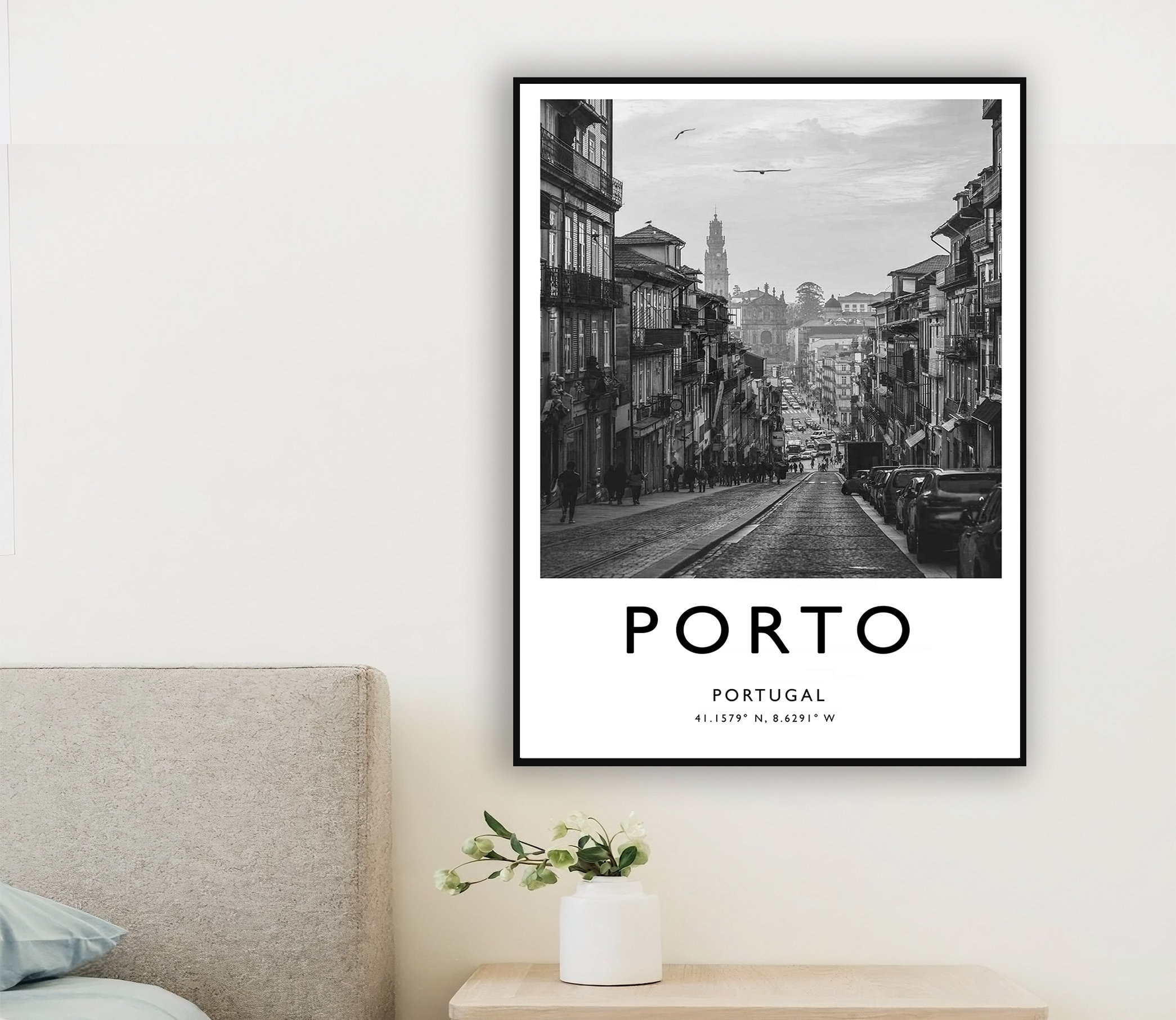 Porto Poster Porto Print Portugal Poster Travel Art Travel Etsy