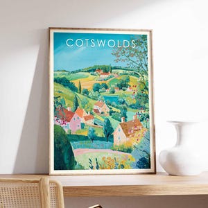 Cotswolds Poster, Cotswolds Print, Cotswolds Wall Art, UK Countryside Poster, Cotswolds Decor, Cotswolds Photography
