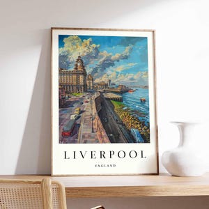 Liverpool Poster, UK Poster, Liverpool Wall Art, Liverpool Prints, Liverpool Decor, UK Wall Art, Liverpool Print, Liverpool Art Print