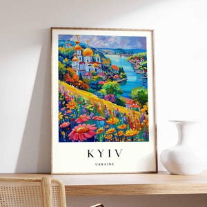 Kyiv Poster, Ukraine Poster, Kyiv Wall Art, Kyiv Prints, Ukraine Wall Art, Kyiv Print, Kyiv Decor, Kyiv Art Print, Kyiv City Poster