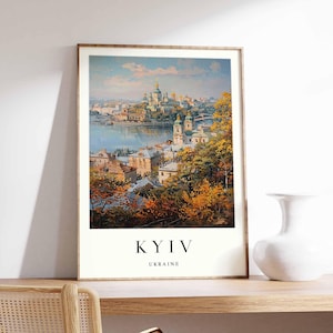 Kyiv Poster, Ukraine Poster, Kyiv Wall Art, Kyiv Prints, Ukraine Wall Art, Kyiv Print, Kyiv Decor, Kyiv Art Print, Kyiv City Poster