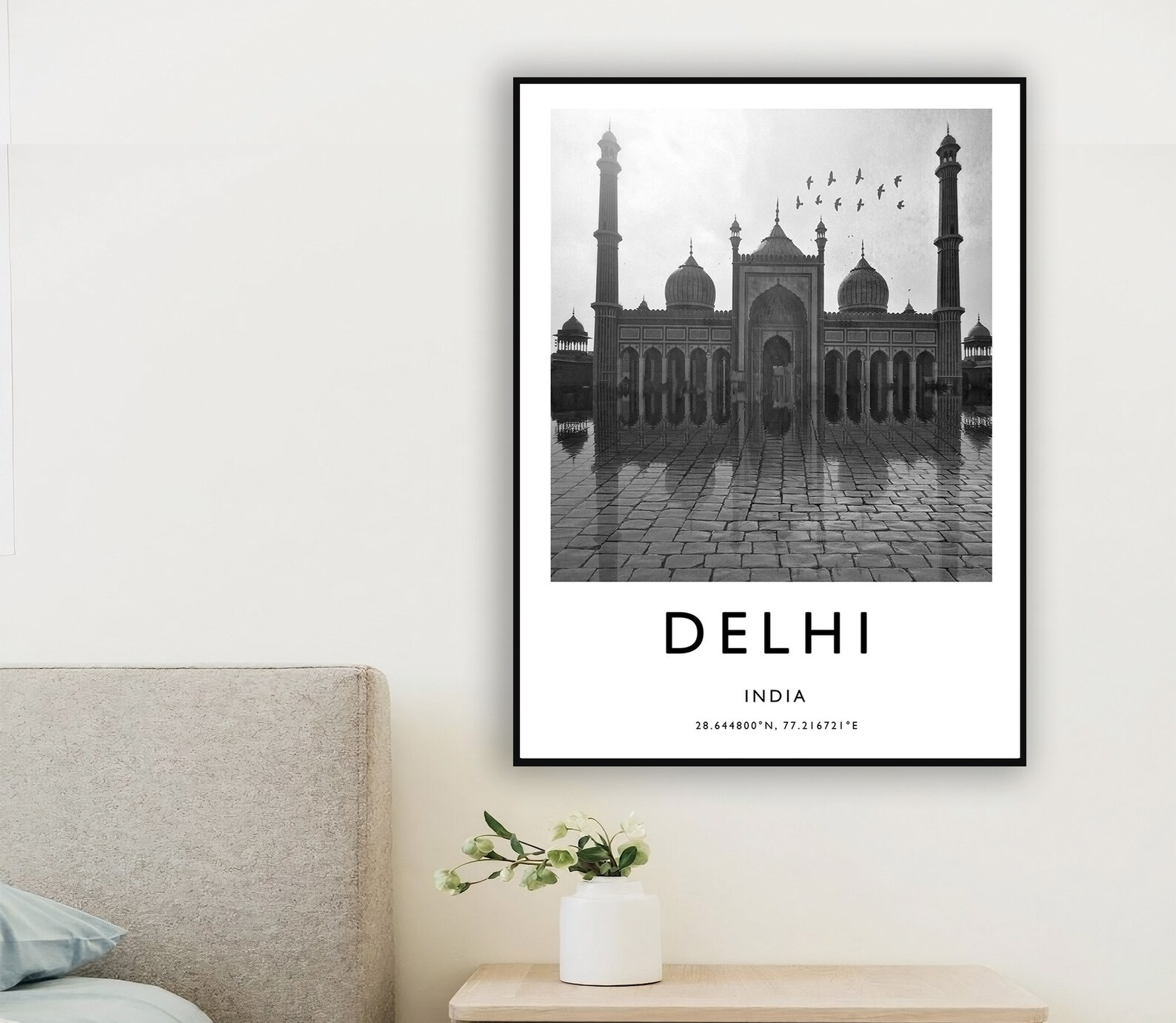 Delhi Travel Print Delhi Travel Poster India Print Travel Etsy