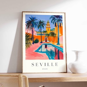 Andalusien Poster, Spanien Print, Andalusien Wandkunst, Andalusien Karte Dekor, minimalistisches Spanien Poster, Schwarzweißdruck, Andalusien Skyline