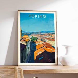 Torino Poster, Italy Print, Torino Wall Art, Torino Prints, Torino Artwork, Torino Decor, Torino City Print, Torino Skyline