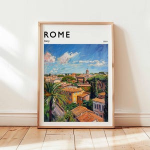 Póster de Roma, Impresión de viaje a Italia, Arte mural europeo, Decoración del Coliseo, Regalo de viaje a Roma, Impresión de paisaje urbano, Póster de Italia, Arte de viaje a Italia