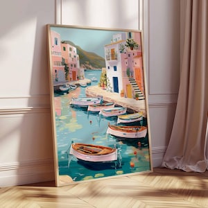 Mallorca Poster, Spain Travel Print, Palma de Mallorca Art, Balearic Islands Decor, Mediterranean Coastal Art, Island Vacation Gift