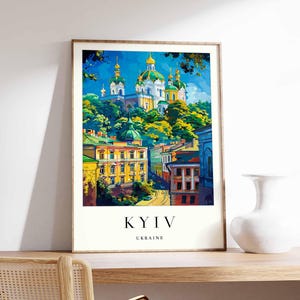 Kyiv Poster, Ukraine Poster, Kyiv Wall Art, Kyiv Prints, Ukraine Wall Art, Kyiv Print, Kyiv Decor, Kyiv Art Print, Kyiv City Poster