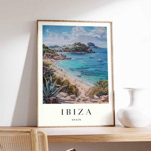 Ibiza Poster, Spain Poster, Ibiza Wall Art, Ibiza Prints, Ibiza Decor, Spanish Poster, Ibiza Print, Ibiza Art Print, Ibiza Travel Print