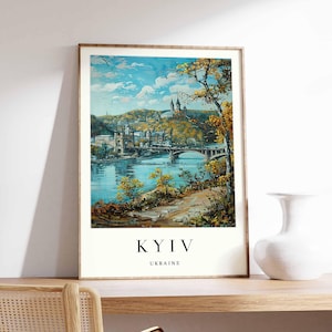 Kyiv Poster, Ukraine Poster, Kyiv Wall Art, Kyiv Prints, Ukraine Wall Art, Kyiv Print, Kyiv Decor, Kyiv Art Print, Kyiv City Poster