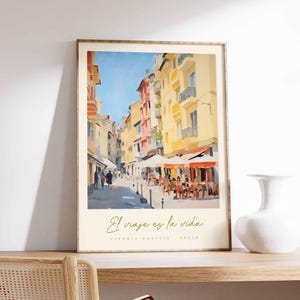 Vitoria-Gasteiz Poster, Spain Travel Print, Retro Travel Wall Art, Travel Wall Decor, Vintage Travel Gift, Classic Travel Poster