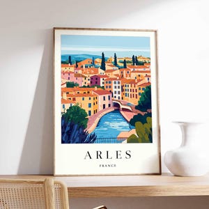 Arles Poster, France Poster, Arles Wall Art, Arles Print, French Poster, France Wall Art, Arles Art, French City Print, Travel Poster