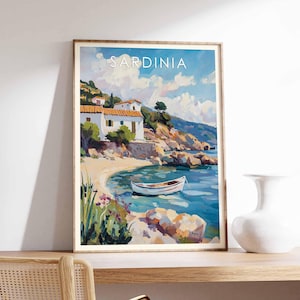 Sardinia Poster, Italy Poster, Sardinia Wall Art, Sardinia Print, Sardinia Decor, Sardinia Art Print, Italy Wall Art, Sardinia Landscape