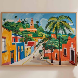Culiacan Poster, Mexico Travel Print, Mexican City Wall Art, Sinaloa Travel Decor, Culiacan Landscape Poster, North America Travel Art