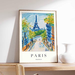 パリのポスター、フランスのプリント、パリの壁アート、パリの地図の装飾、ミニマリストのパリのポスター、フランスの都市のスカイラインのプリント、モダンなパリの旅行アート