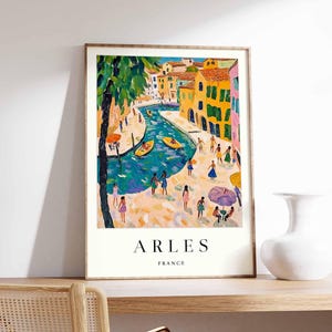 Arles Poster, France Poster, Arles Wall Art, Arles Print, French Poster, France Wall Art, Arles Art, French City Print, Travel Poster