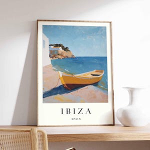 Ibiza Poster, Spain Poster, Ibiza Wall Art, Ibiza Prints, Ibiza Decor, Spanish Poster, Ibiza Print, Ibiza Art Print, Ibiza Travel Print