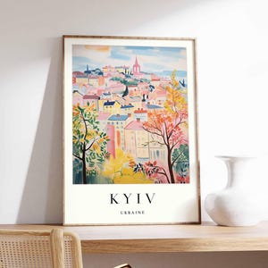 Kyiv Poster, Ukraine Poster, Kyiv Wall Art, Kyiv Prints, Ukraine Wall Art, Kyiv Print, Kyiv Decor, Kyiv Art Print, Kyiv City Poster