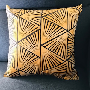 Geometric Cushion Cover
