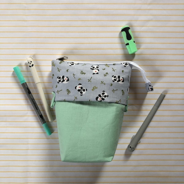 Pop Up Pencil Case Federmappe Panda