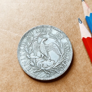 Rare Coin Collectible - (1796 USA Eagle)