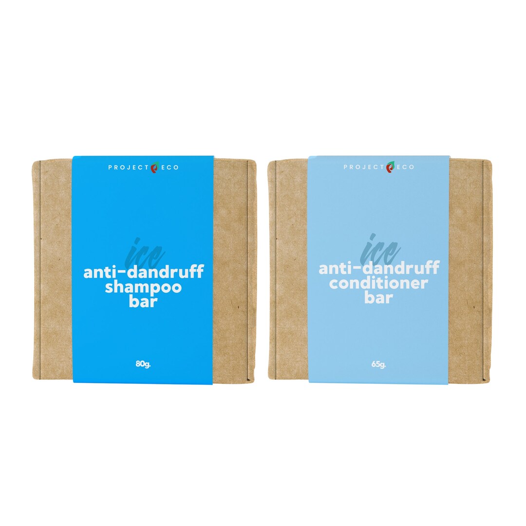 ICE Antidandruff Shampoo & Conditioner Bar Etsy