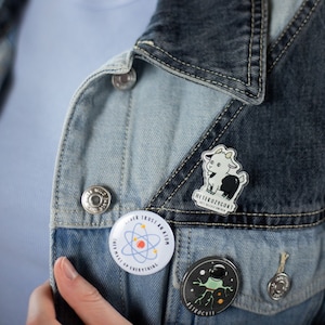 STEM Buttons + Pins | Science, Chemistry, Medicine, Neuroscience | Science Buttons