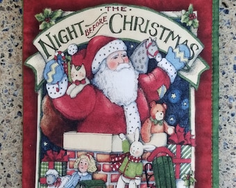 1969 the Night Before Christmas Whitman Tell-a-tale Book - Etsy