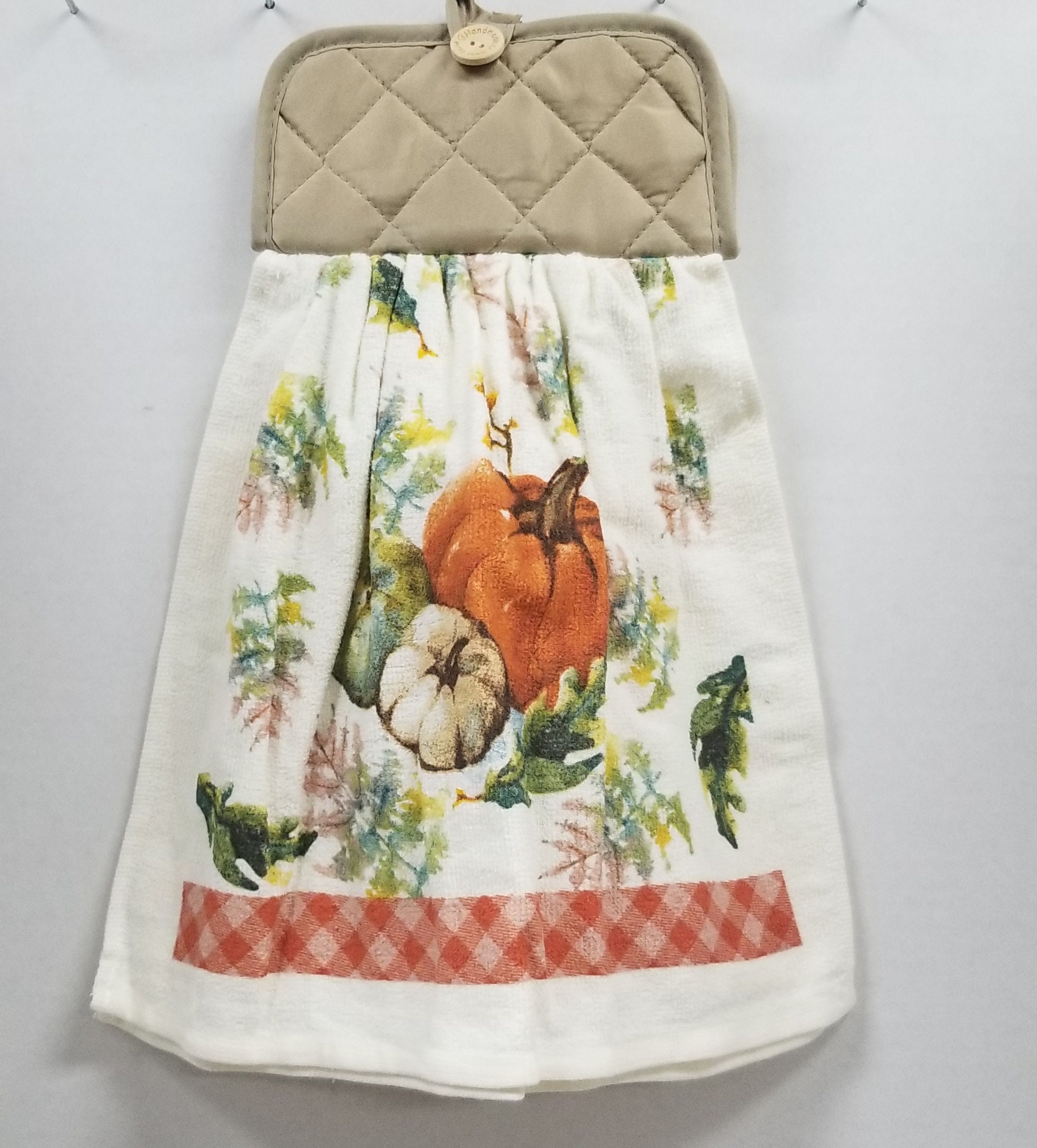 Decorative Hanging Kitchen Hand Towel With Hot Pad Top. Etsy