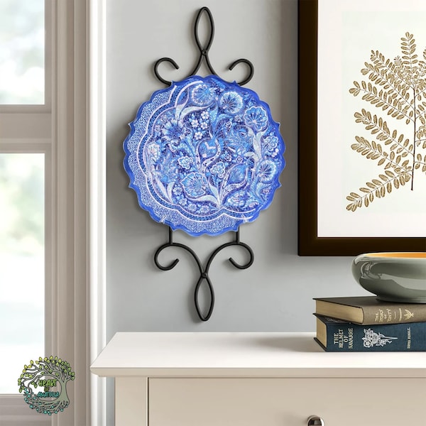 Large Decorative Wall Plates Etsy