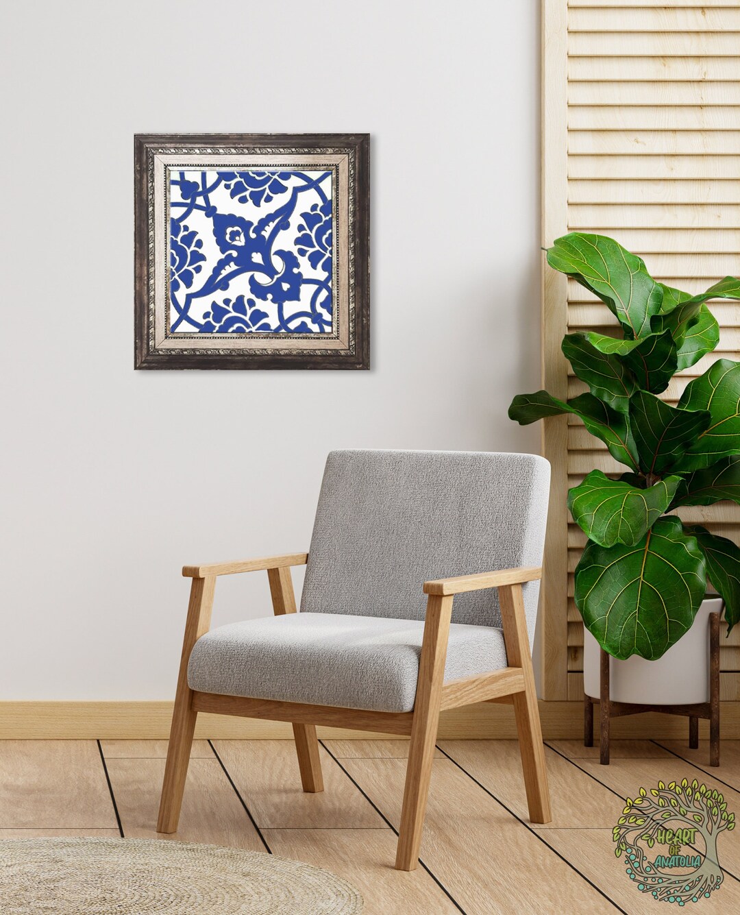 Decorative Tile Frame Wall Decor Kitchen Tile Wall Art Living Room