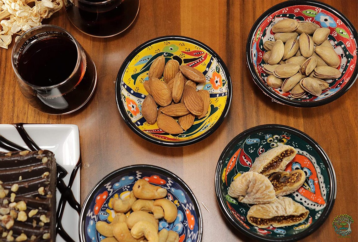 6pcs Handmade Small Ceramic Prep Bowls for Dips Snack Sauce - Etsy