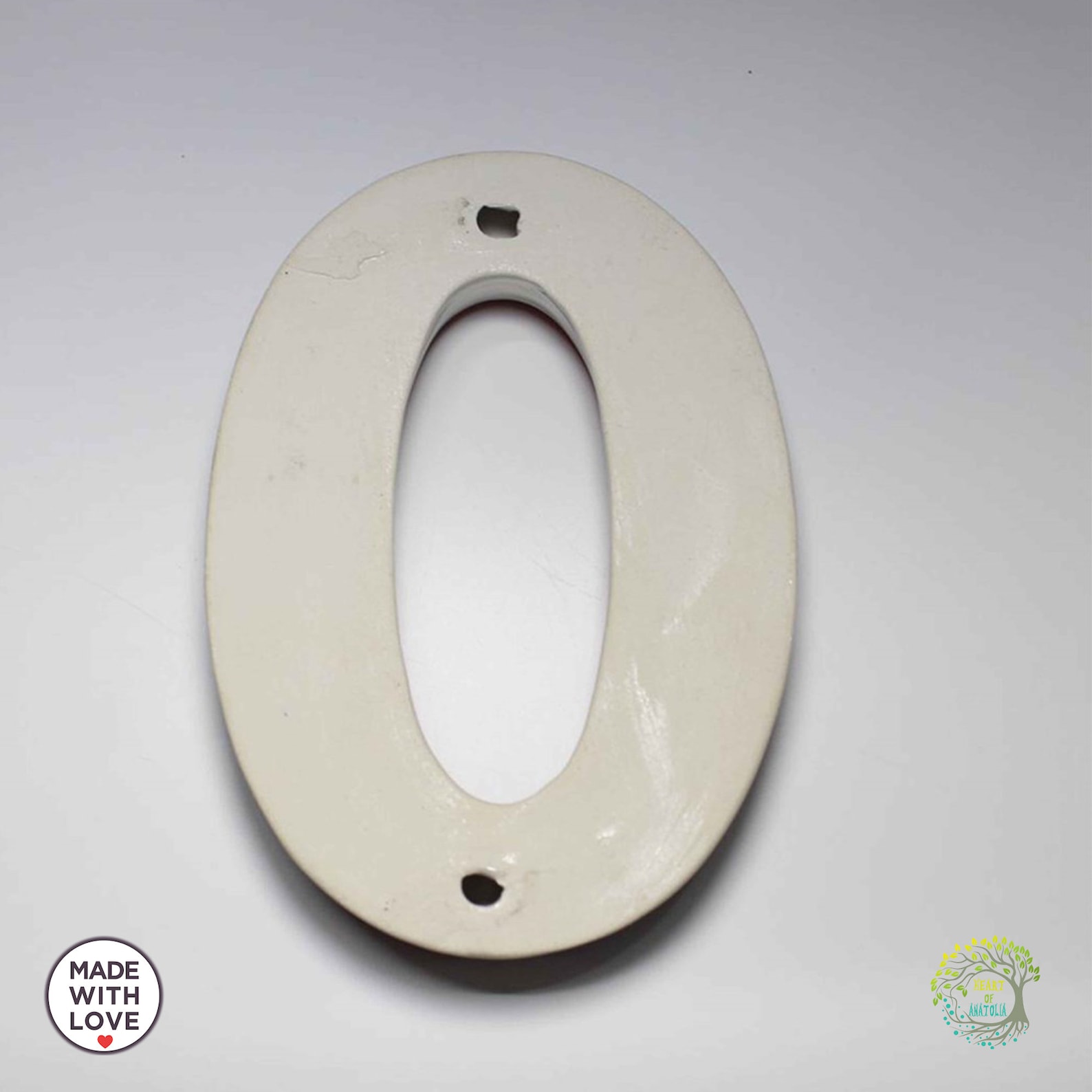 Personalized Handmade Ceramic Door Signs Home Office Front Red Etsy