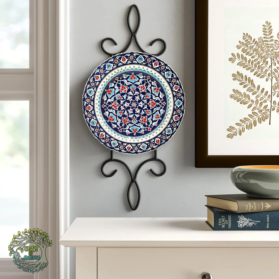 Handmade Turkish Ceramic Wall Plate 16