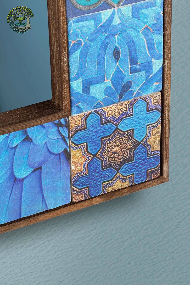 Mirror Wall Art Decorative Full Lenght Floor Mirror Boho Etsy
