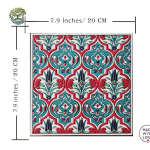 Handgemaakte keramische backsplash keukentegel | Keramische wandtegel achterwand badkamer | Decoratieve muurkunst open haard douche vloertegel