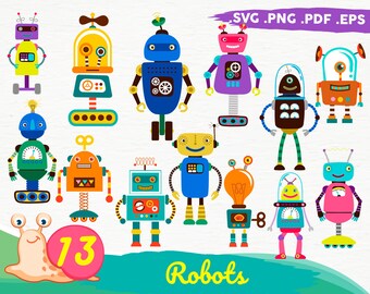 Download Robots Svg Etsy