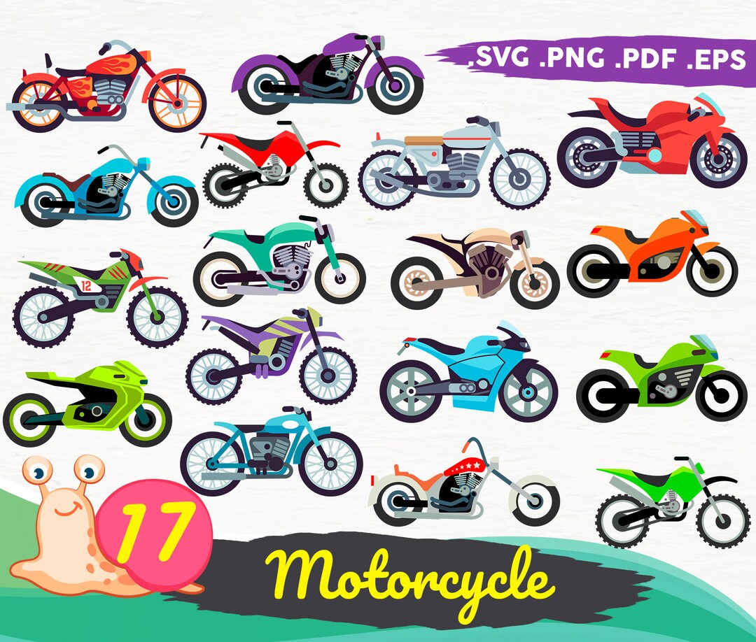 Motorcycle Svg Motorcycle Motorbike Svg Chopper Svgharley Png