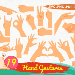 Hand gestures svg, Hands up, Hand signals svg, thumb svg, hand DXF, Hands Silhouette, Hand Cut file, Cartoon hands Thumb Up, hands clipart